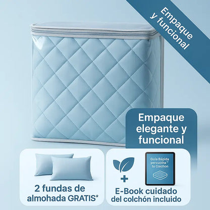 Protector de Colchón Premium | Antifluidos y Antimanchas + Fundas Almohada GRATIS