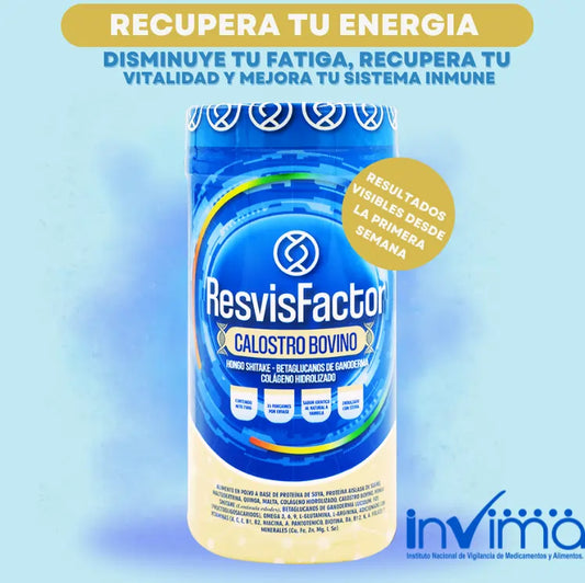 RevisFactor® Calostro Bovino Premium 🐮 - INVIMA
