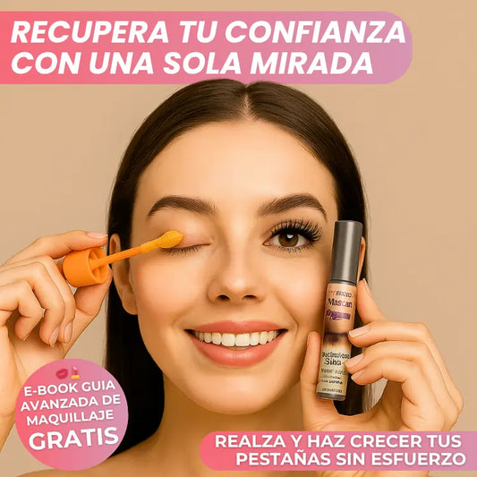 Kit Pestañas XL: Máscara Prosa Tapa Gris con Microfibras + Serum Exactitud Crecimiento