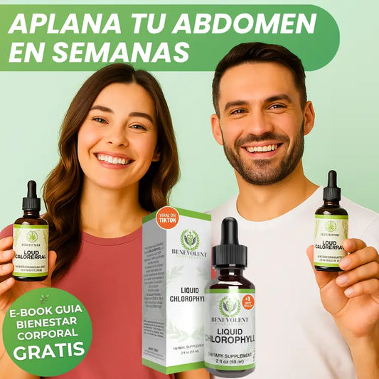Clorofila en Gotas Benevolent® | Aplana tu Abdomen Sin Dietas Extremas