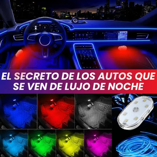 Kit Luces Led Carro AutoGlow™ – De Aburrido a Espectacular 🔥🚗