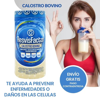 RevisFactor® Calostro Bovino Premium 🐮 - INVIMA