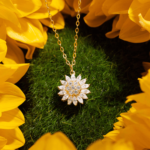 Collar Girasol Giratorio 🌻 - GeekHub Shop