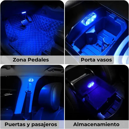 Kit Luces Led Carro AutoGlow™ – De Aburrido a Espectacular 🔥🚗