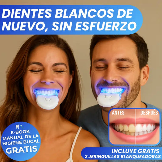 Kit Blanqueador Pro® | Luce Dientes Más Blancos en Solo 20 Minutos