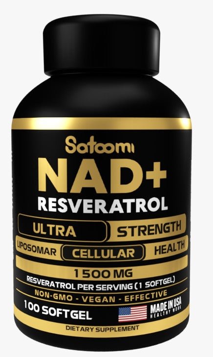 NAD+ RESVERATROL X 100 SOFTGELS - GeekHub Shop