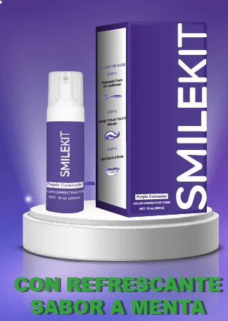 SmileKit® Espuma Morada: Blanqueamiento Dental Instantáneo - GeekHub Shop